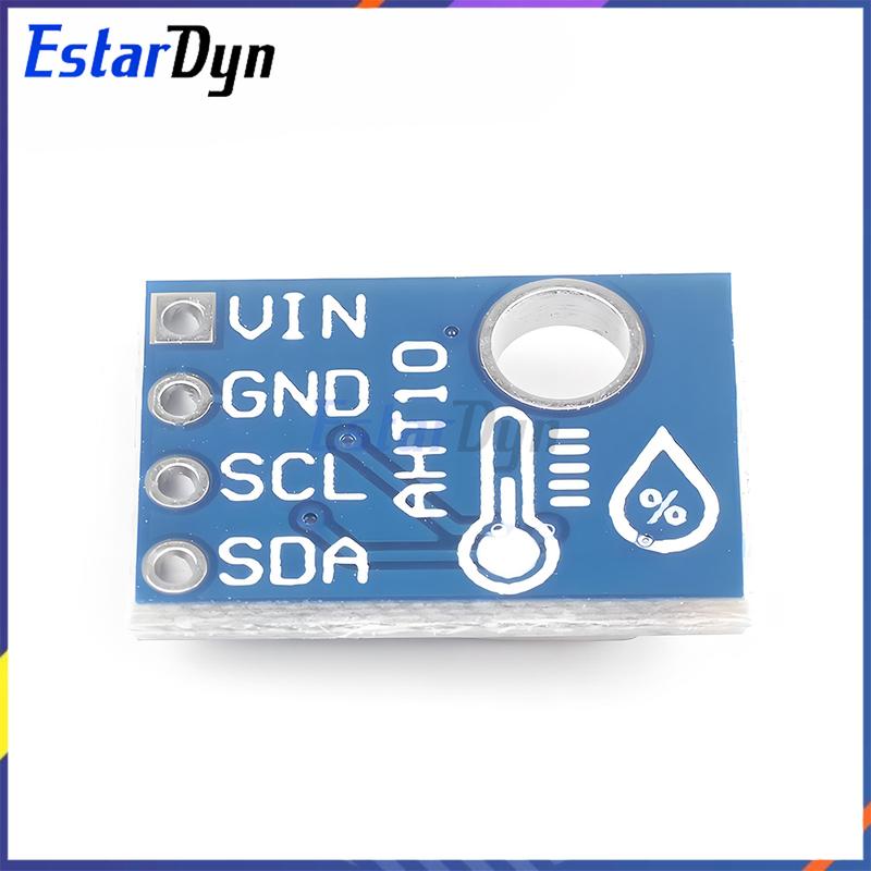 AHT10 Digital Temperature Humidity Sensor ±0.3℃ I2C Interface for Arduino Raspberry Pi, Replace DHT11 SHT20, High Accuracy