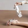 High-heeled Sandals Women's Stiletto French Bow with Skirt Summer Not Tired Feet Versatile Temperament Semi-slippers