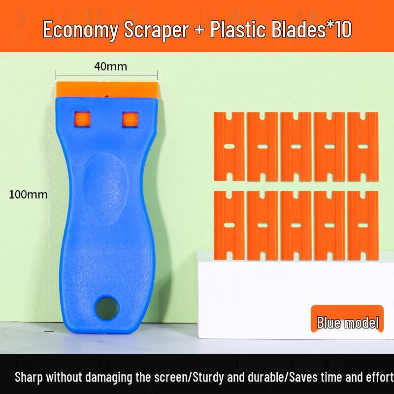 Multi-functional Plastic Cleaning Scraper