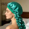 Hair Protection Cap No Heat Curling for Women, Overnight Sleeping Curler Bonnet, Breathable Curls Roller Hat Medium, Long Multi-use Bonnet