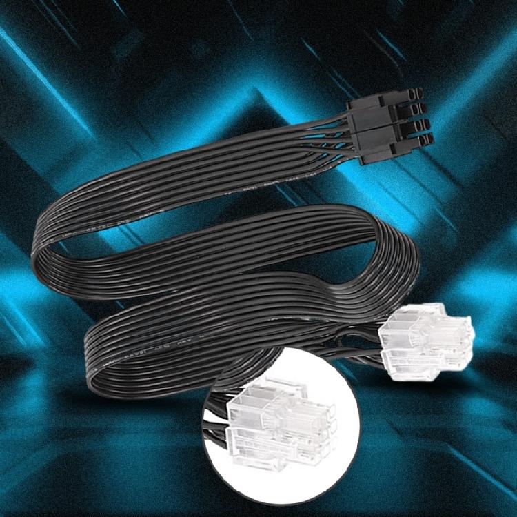 Modulares CPU-Stromkabel für Mainboard CPU 8-Pin auf 8-Pin 4+4-Pin Netzteil Betrieben vom CPU-Prozessor-Modul-Stromanschluss