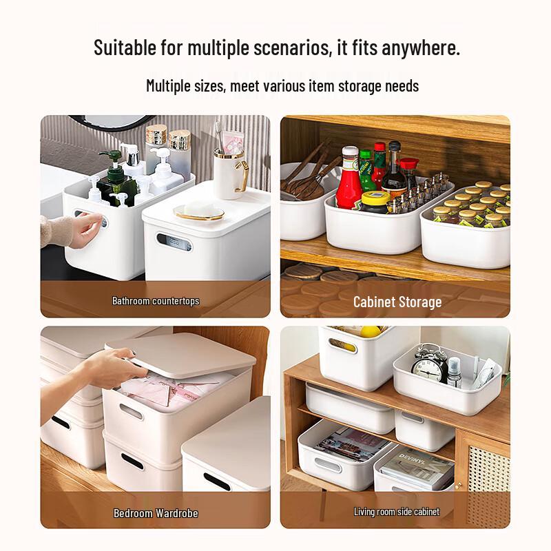 Vilscijon Japanese Style Desktop Storage Box