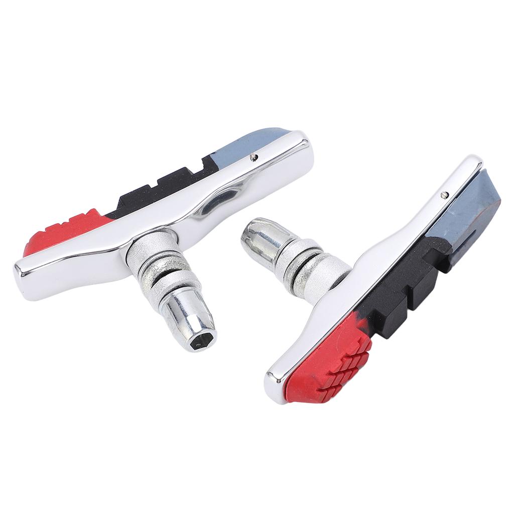 Fahrradbremsbeläge Ersatz 73mm 3 Farben Geräuschreduzierung V-Brake Bremsbeläge für Fahrrad Mountainbike