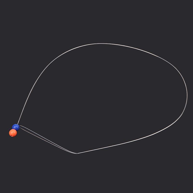 1 stk Auto Trekkline Og Lasso Verktøy Låsesmedrekvisitter Rekvisitter Rustfritt Stål Stålwirekule For Bildørlåsåpnerverktøy