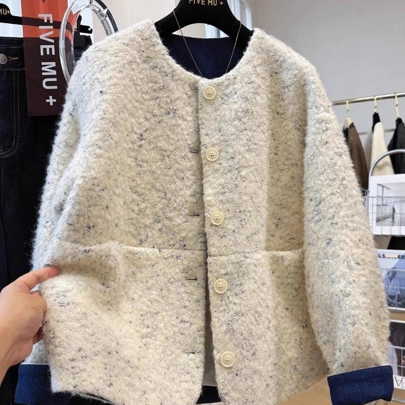 Płaszcze dla Kobiet Kurtka Zimowa Futro Oversize Pogrubiony Aksamit Wiatrówka Kobiety Luźny Płaszcz Casual