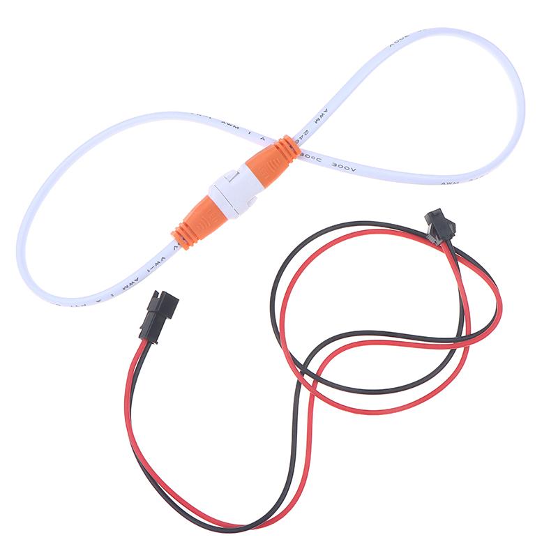 50CM Easy Grow Light Extension ST/SM Connector Cable for Plant LED Strips Plug & Play Instant Linking Extension