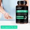 Biotin 5000 mcg, Nahrungsergänzungsmittel, 120 Kapseln pro Flasche