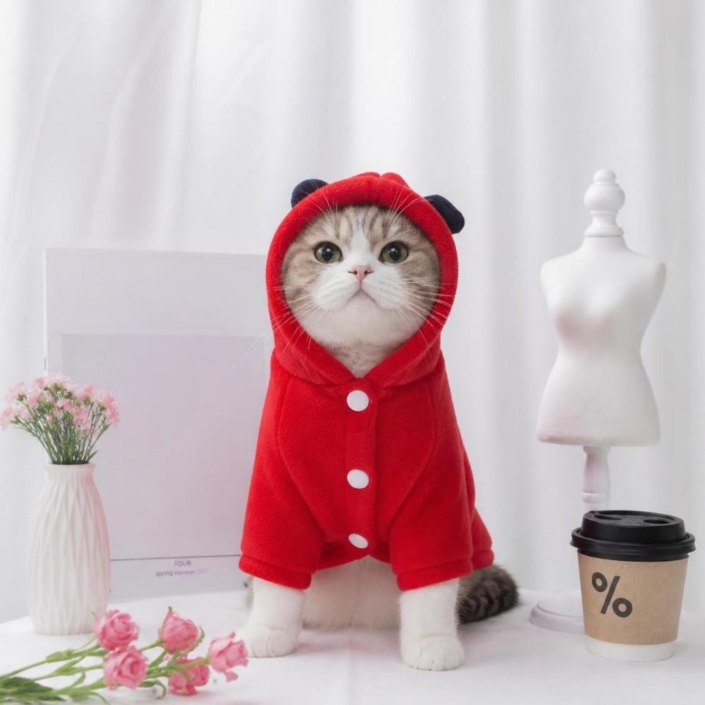 Winter Autumn Dog Sweatshirt Warm Puppy Coat Fashionable Dog Costume Winter