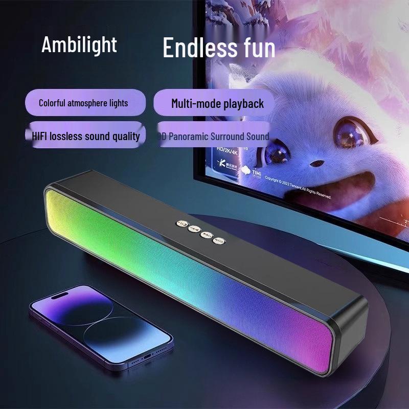 Wireless Bluetooth Speaker M8: Automatic Memory Matching, High-Quality Sound, Large Volume, Perfect for Home, Outdoor, and Car Use.