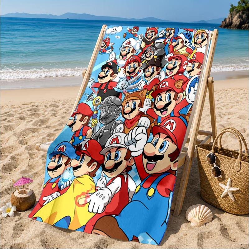 Princess Peach Adventure Beach Towel, Microfiber Beach Towel, Perfect For Pool, Beach, Travel, Home Decor Beach Party Fan Gifts