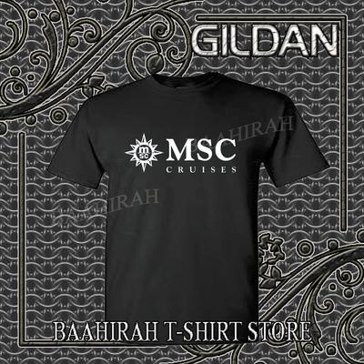 New Shirt MSC Cruises Logo Funny T-Shirt Size S To 5XL