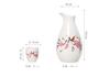 Japanese Ceramic Wine Bar Sets Glass Sake Wine Set Baijiu Whisky Cocktail Set Glass Flask Barware Family Gathering Wine Gift Box
