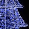 Christmas Tree with 240 Blue LEDs 180 cm Acrylic