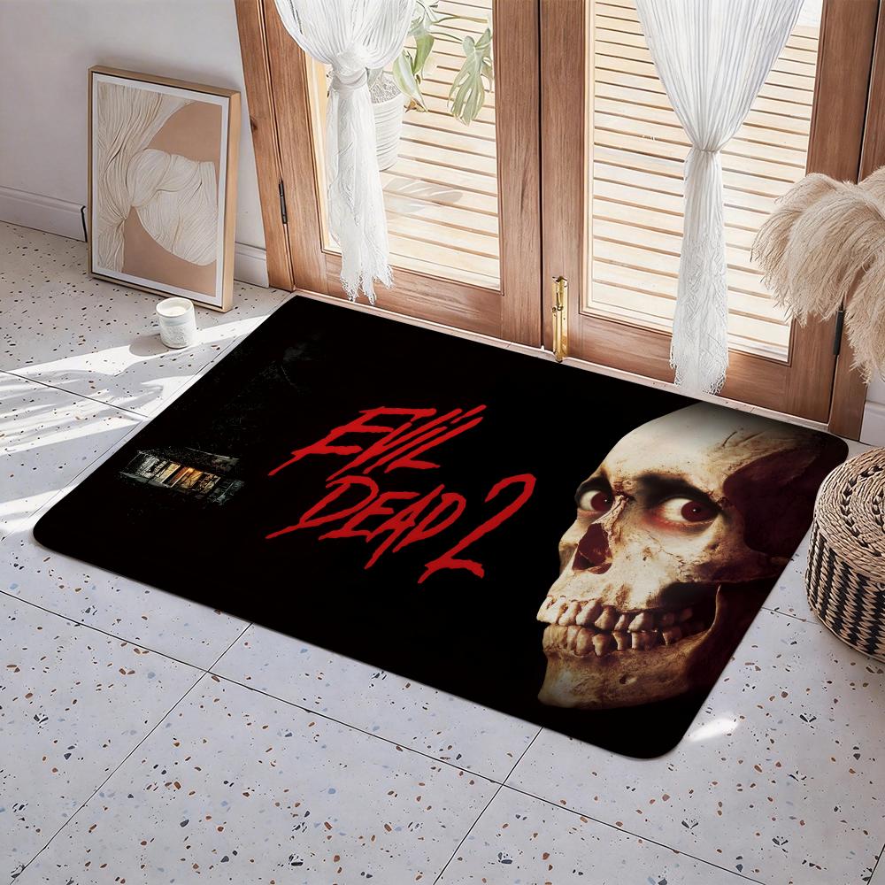 The Evil Dead Poster No Framed Floor Mat Eco - Flannel Doormat Non-Slip Odorless Indoor Floor Rug Soft Short Plush Home Mat
