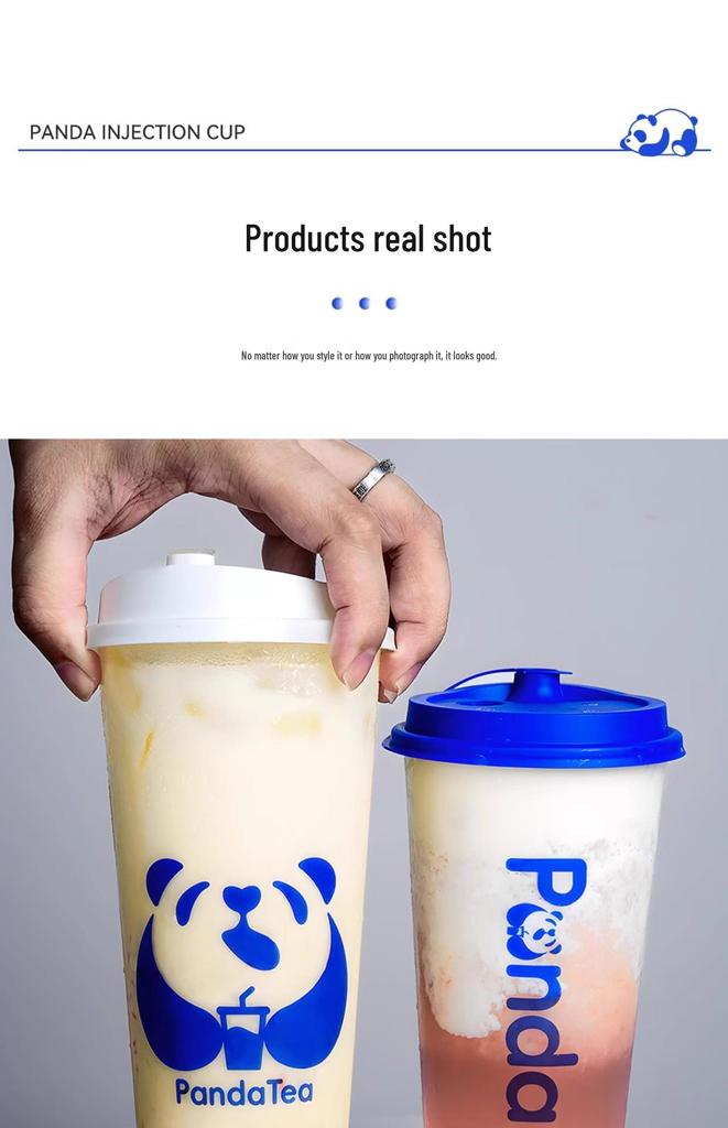 Frosted Disposable Milk Tea & Juice Cups, 500ml & 700ml, Street Stall Use