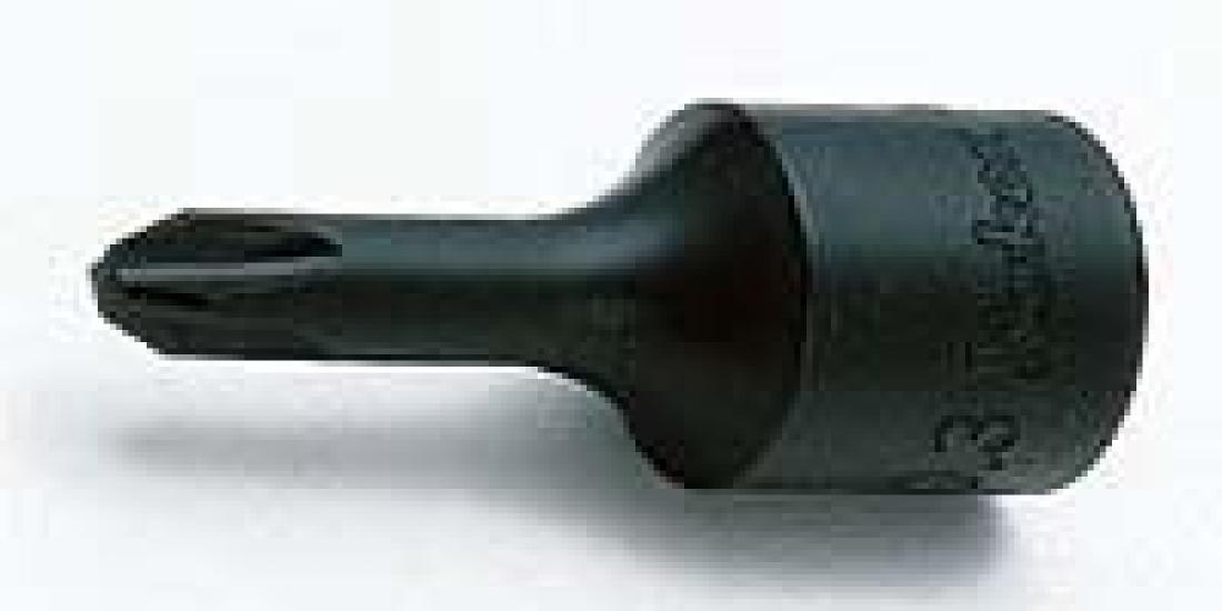 

Koken Square Phillips Bit 60mm 1/2 (12.7mm) Socket, Long, No. 1, 4001-1