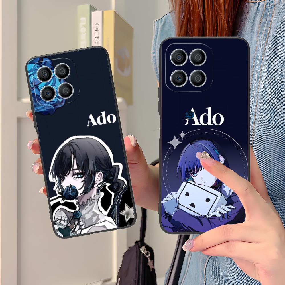 Ado Rose Anime Mobile Phone Case for Honor 90 80 70 60 50 30 20 10 9 8 7 Pro S SE Lite 5G Colorful Printing Cover Luxury Cover