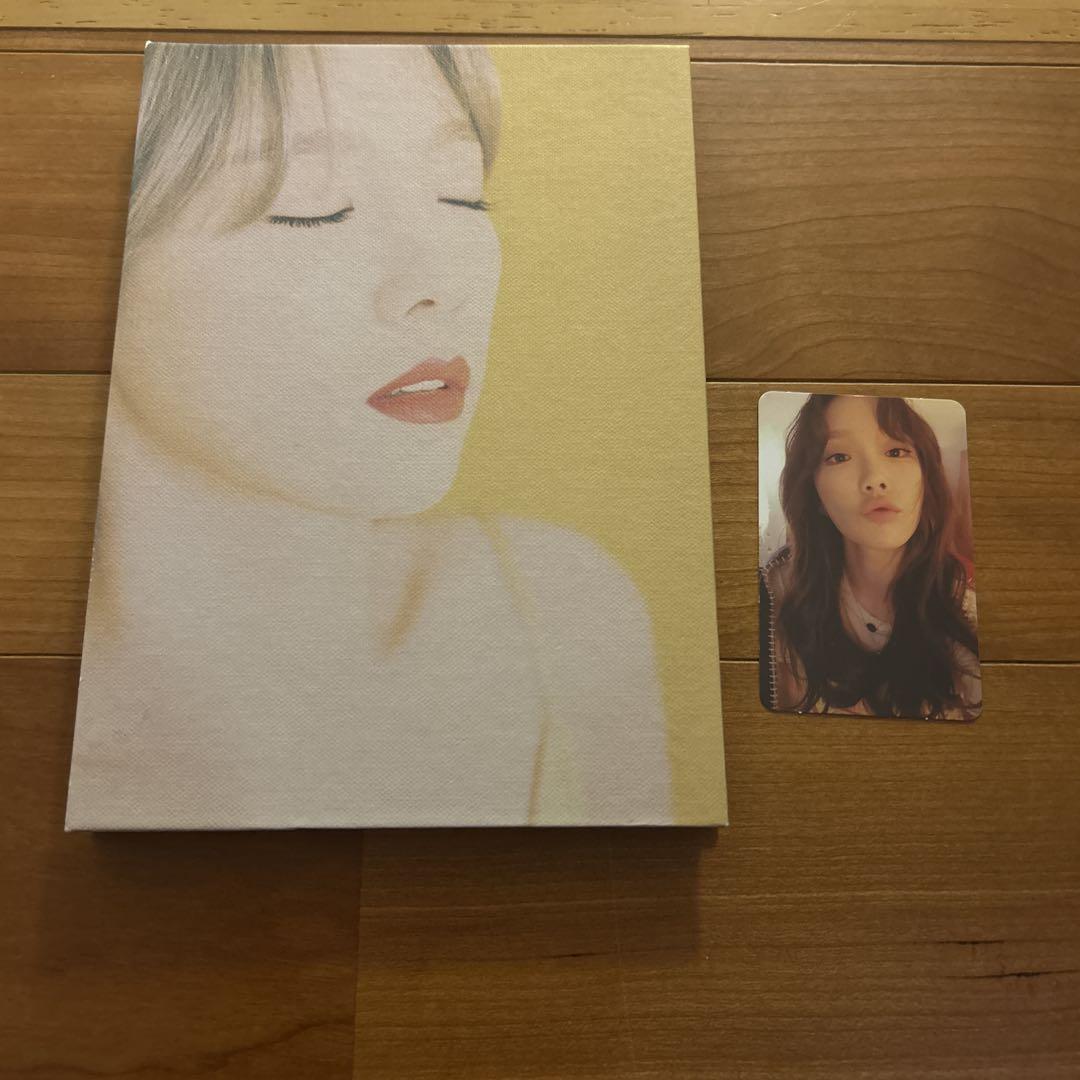 

[Б/У] Girls Generation Taeyeon My Voice 1-й CD Торговая карточка