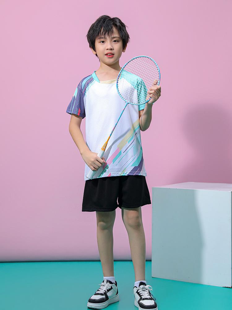 Children's Badminton Clothing, Table Tennis Clothing, Tennis Clothing Set, Boys' Sportswear, Girls' Quick-drying Training Clothing, Men's