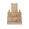 Wooden Mexican Dead Shadow Box Skulls Candles Memorial Display Box  Day of The Dead