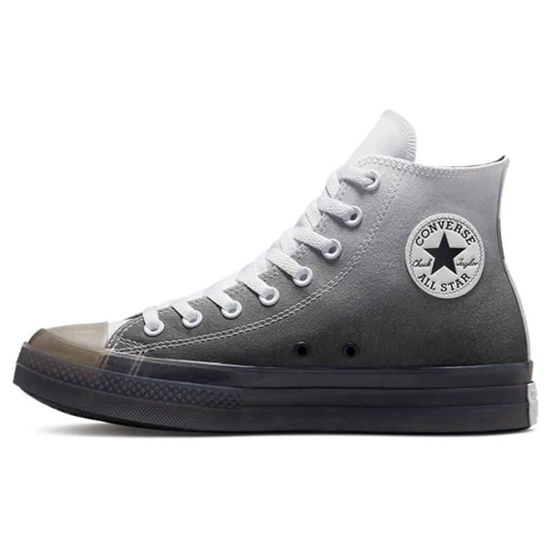 

Converse All Star CX Chuck Taylor Модные градиентные ретро высокие парусиновые кеды унисекс черно-белые 36.5
