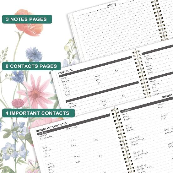 2025-2028 Monthly Planner- 3 Year Monthly Planner 25-28, JUL 2025 - JUN 2028, Monthly Planners/Calendar 2025-2028, 9" x 11", 2025-2026 Academic