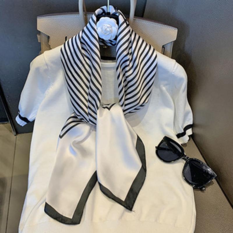 Classic Printed Large Scarf Women S Versatile Sun Protection Neck Scarf