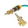 1 Set Connector And Nozzle Heavy-Duty Brass Garden Nozzle: Adjustable High-Pressure Hose Sprayer Garden Washer Accessories