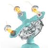 Cat Treat Dispenser Toy Safe 360-Degree Rotating Cat Treat Toys Cat Food Dispenser Cat Puzzle Toy Interactive Cat Toy For Glass