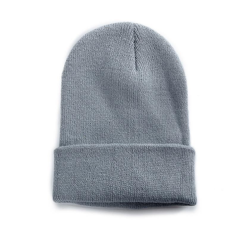 New Unisex Multicolor Autumn & Winter Beanie Hat Men Women Basic Daily Beanie Soft Knitted Hat All-match Streetwear Cap