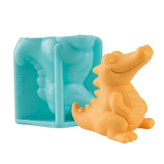 Animal Ice Cube Tray Silicone Crocodile Ice Mold Reusable Cute Cat Capybara Ice Cube Maker for Juice Party Drinks Whiskey Cocktails