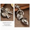 Portable Leopard Designs Keychain For Fashion Lovers Enhances Personal Style On Bags And Keys With Sturdy Alloy