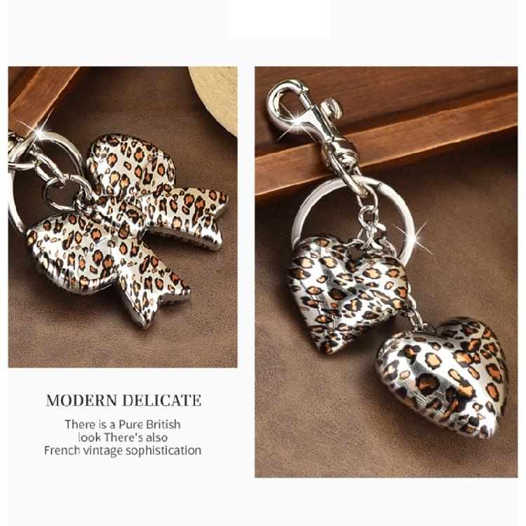 Portable Leopard Designs Keychain For Fashion Lovers Enhances Personal Style On Bags And Keys With Sturdy Alloy