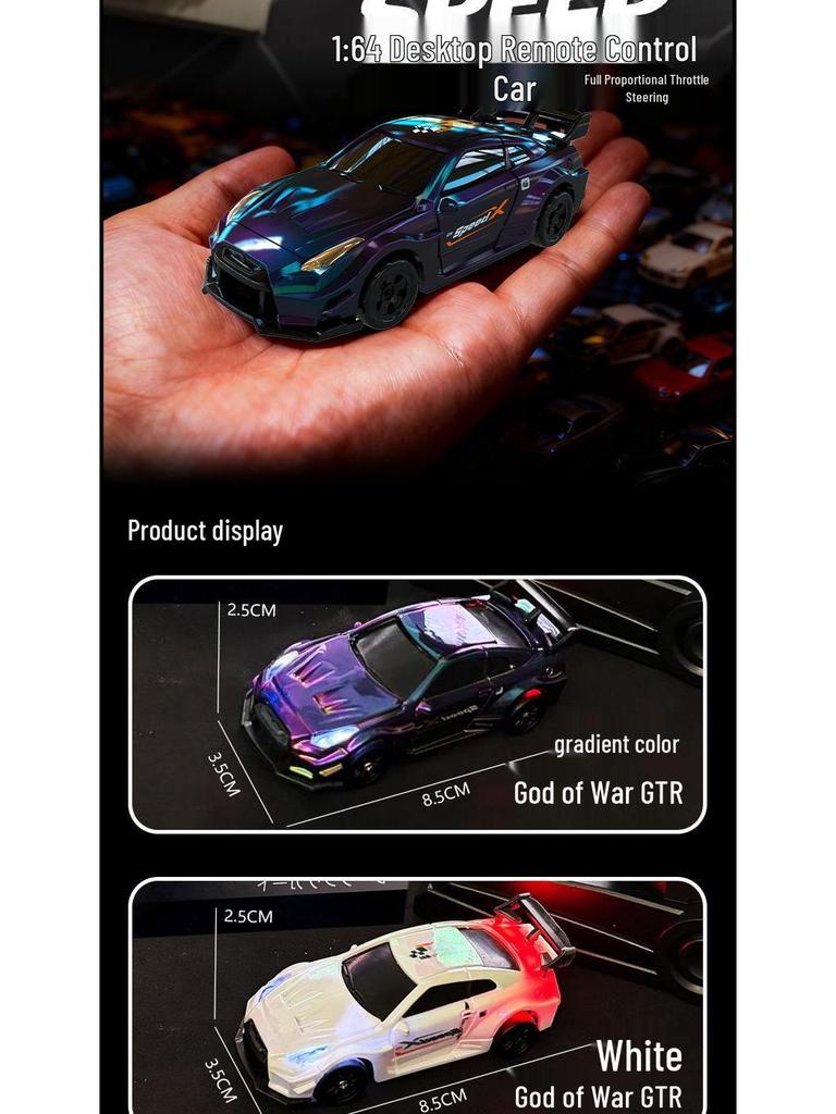 1/64 Scale 4WD Mini Drift RC Car – Entry-Level Racing Toy