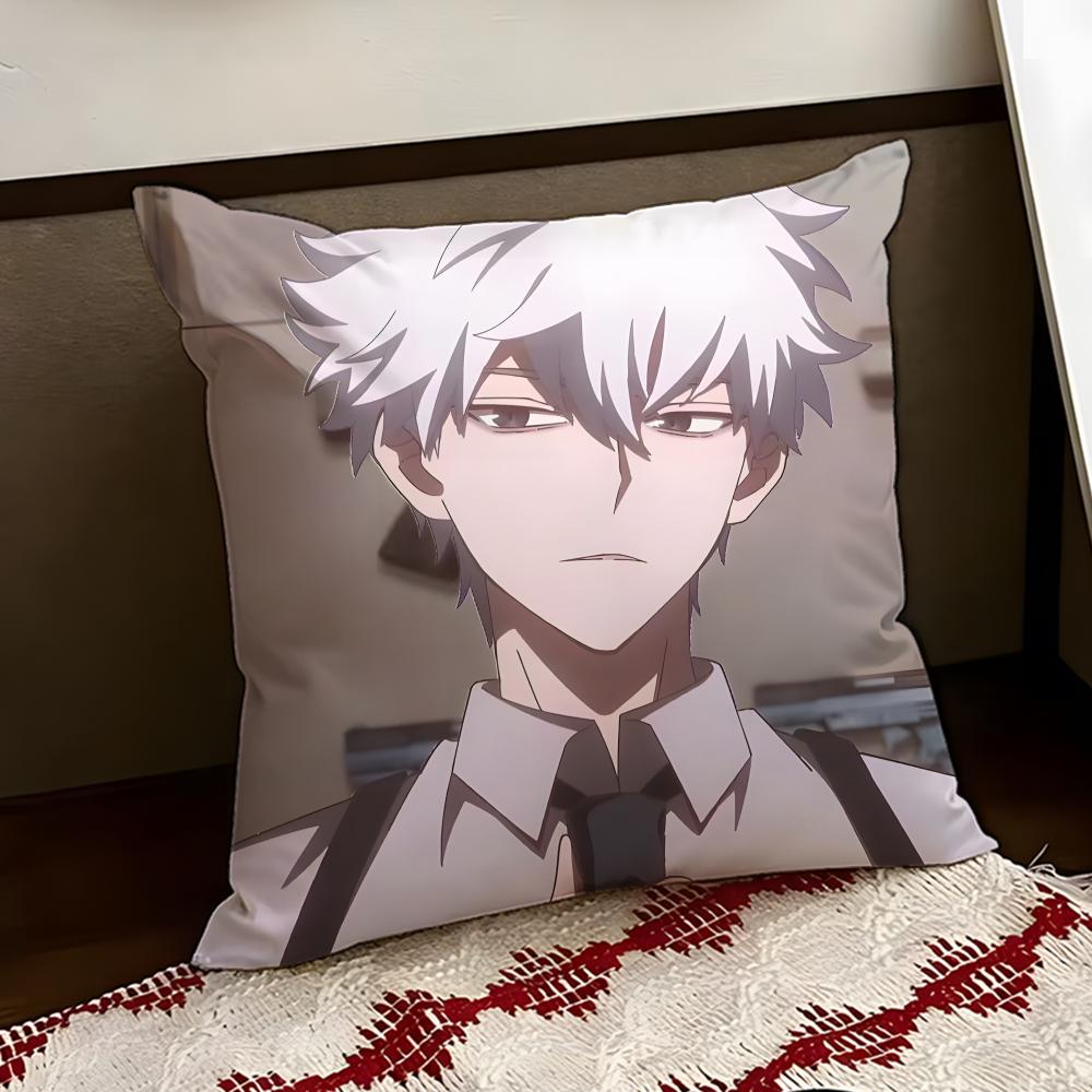 LINK CLICK anime Cushion Cover Reversible Soft Durable Pillow Cover Home  Car MultiScene Use for Daily Comfort
