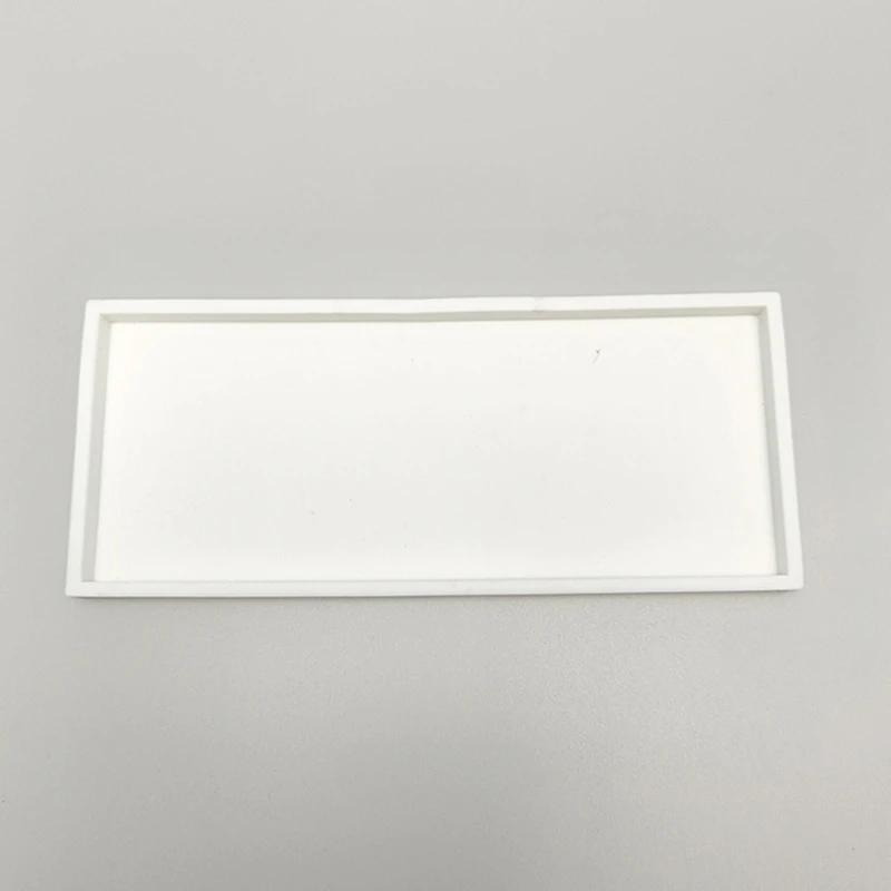 Silicone Organizer Tray 1 Piece Small for Bathroom and Vanity Storage for Soap, Shampoo, Perfume, Jewelry and More.