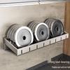 GOWKE No-Drill Wall-Mounted Kitchen Storage Rack