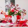 35cm Love Heart Foam Artificial Branch Decoration for Home Wedding Marriage Decor Valentine's Day DIY Gift Ornaments Accessories