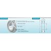 Cuscinetto Ibrido Ceramico 6806RS 30*42*7 mm ABEC-5 1PZ Movimenti Centrali & Ricambi per Bicicletta 6806 RS 2RS Cuscinetti a Sfera Si3N4 6806-2RS