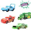 Cars 2 Disney Pixar Racing 3 1 Toy Lightning McQueen Chick Hicks' Hauler The King's Hauler Collection Die Metal Model kids Gift
