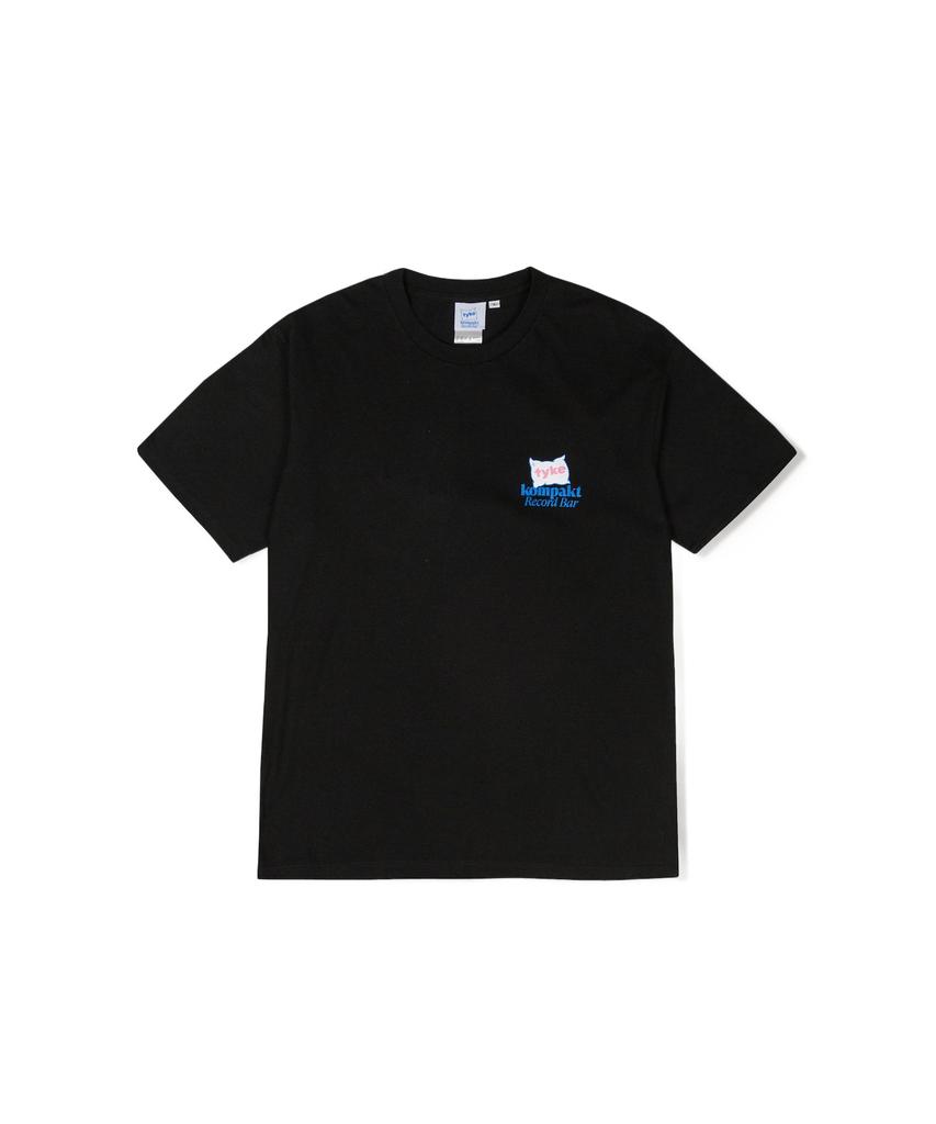 TYKE Tyke X Kompakt Record Bar T-Shirt Black