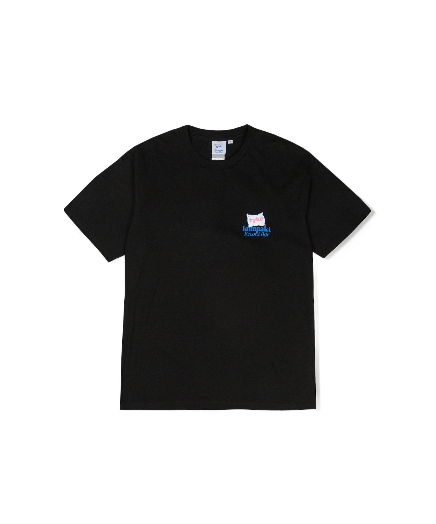 Taik Tyke X Kompakt Record Bar T-Shirt Black Black/L