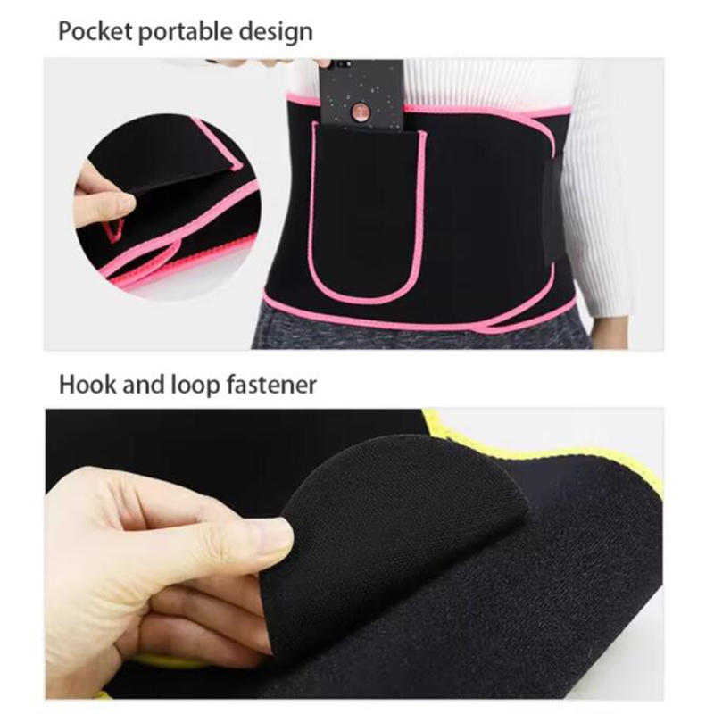 Sports Sweat Waist Protection Belt Fitness Abdomen Elastic Multifunctional Belt For Exercise And Sculpting
