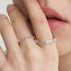 UNI.J [Cotidiano]Ball Chain Silver Ring Ir271