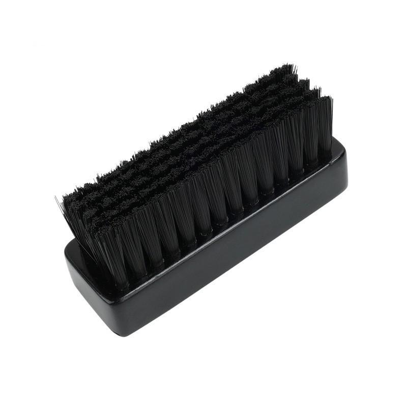 Prémiová kefka na topánky z bukového dreva s diviačimi štetinami – Jemné konské vlasy na leštenie a odstraňovanie prachu, Bezpečné pre topánky