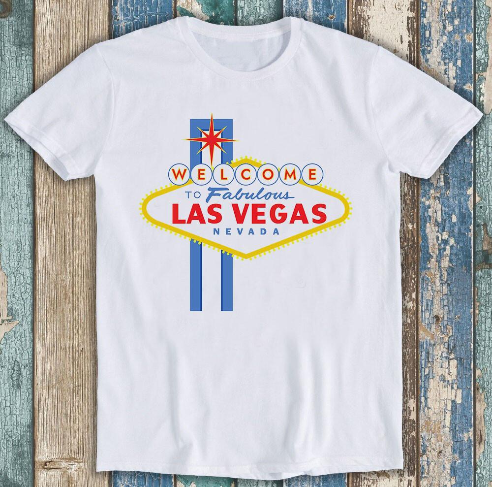 Las Vegas Sign Bachelor Bachelorette Party Funny Gift Tee T Shirt M1287