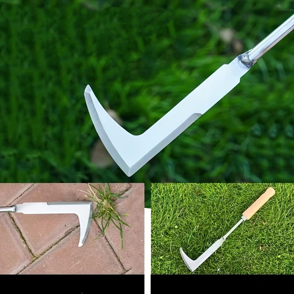 Stainless Steel Grass Plow Digging Shovel Weeding Tool Excavation Shovel Loosening Soil and Planting Gardening Tools