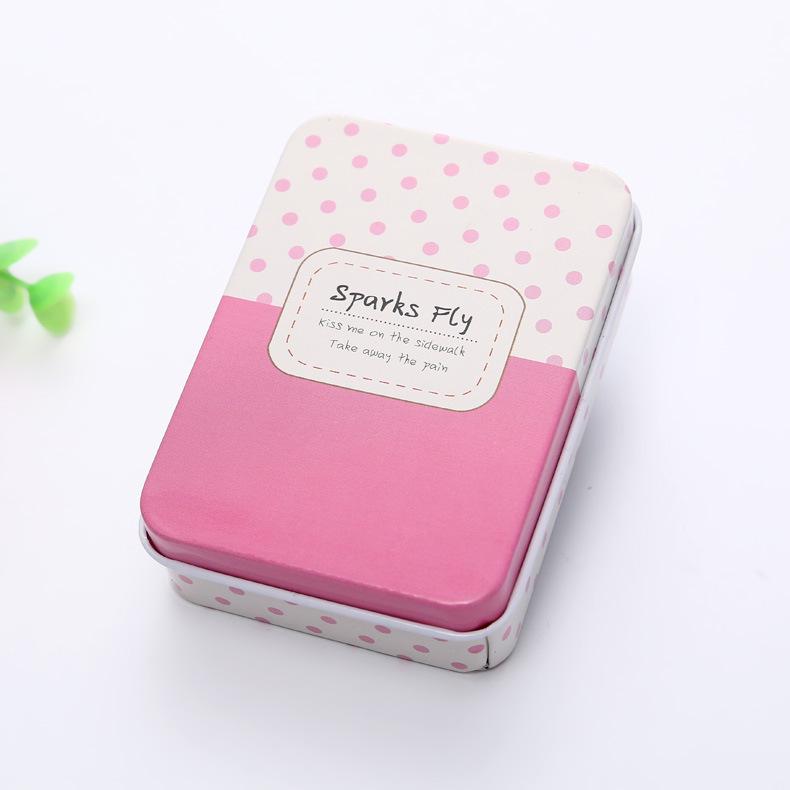 Creative Cartoon Mini Card and Hairpin Storage Tin Box