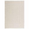 VidaXL ZIZUR Cream Rug 120x170 Cm Jute Look Indoor Outdoor, Outdoor Rug, Floor Mat, Indoor Rug, 4010364
