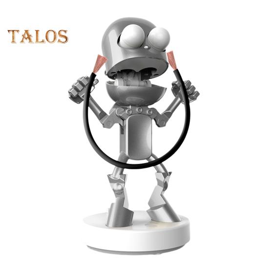 LED Night Light Cute Cartoon Robot Desk Lamp Dimmable Flicker Free USB Rechargeable Bedside Lamp Bedroom Decor